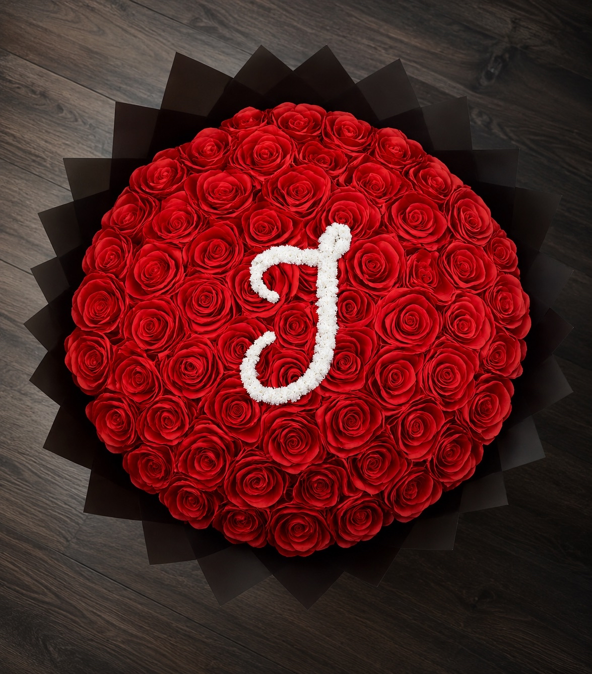 Signature Rouge 80 count red rose bouquet